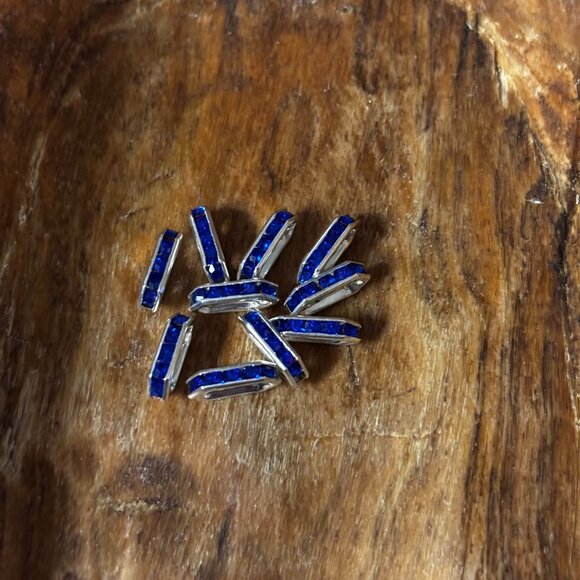 Rhinestone Bead Spacers/Bridges/Rondelle  (Fire Mountain Gems) (9 bags) - Picture 9 of 14